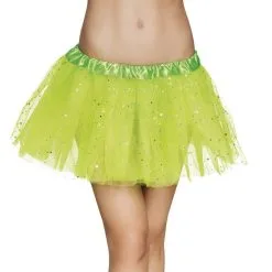 Jourdefete Tutu Vert étoiles - Adulte - Taille Unique