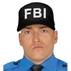 Jourdefete Casquette FBI Adulte