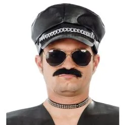 Jourdefete Collier Ras Le Cou Avec Strass Punk