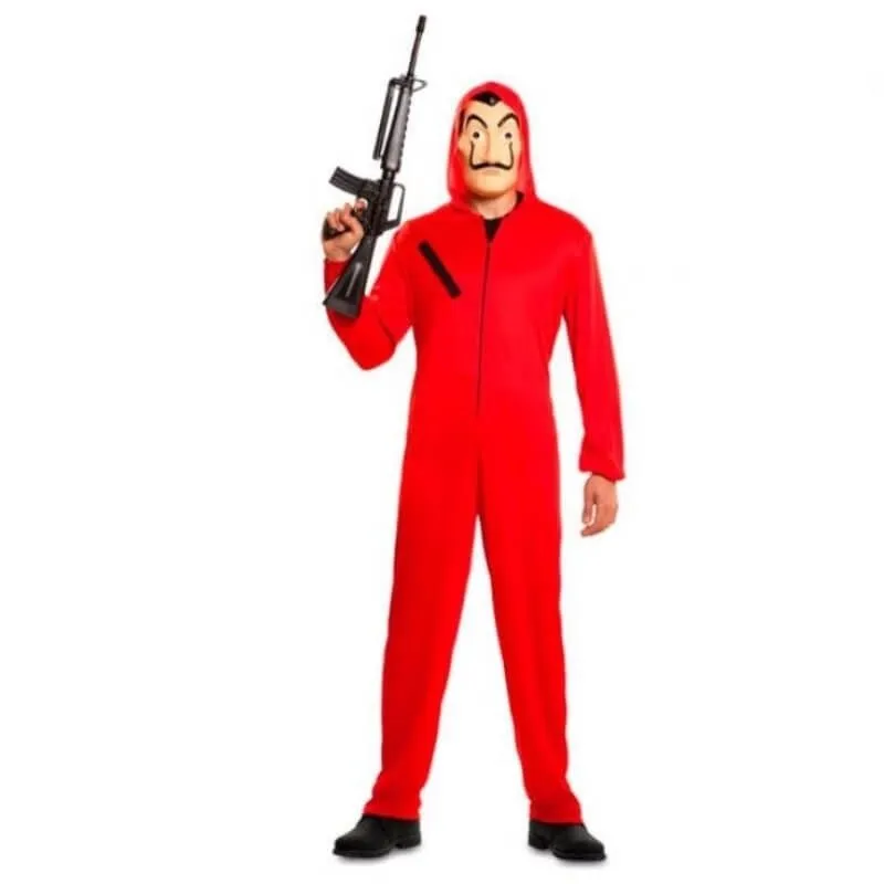 Jourdefete Déguisement Adulte - Braqueur Espagnol - Taille Au Choix