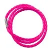 Jourdefete Bracelet Tressé Fluo - Rose