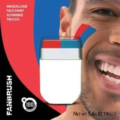 Jourdefete Fanbrush™ Rouge Et Bleu