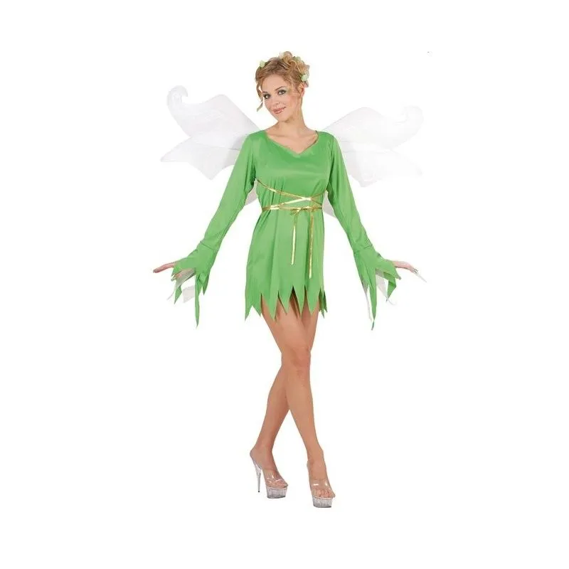 Jourdefete Déguisement Fée Verte Femme - Taille Au Choix 1 Jourdefete Déguisement Fée Verte Femme - Taille Au Choix