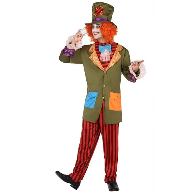 Jourdefete Déguisement De Chapelier Fou - Taille Au Choix 1 Jourdefete Déguisement De Chapelier Fou - Taille Au Choix