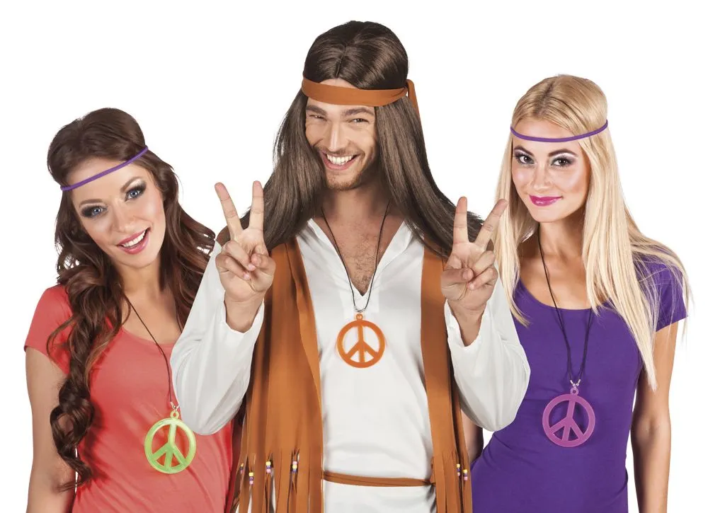 Jourdefete Collier Sigle "Peace And Love" - Coloris Au Choix 1 Jourdefete Collier Sigle "Peace And Love" - Coloris Au Choix