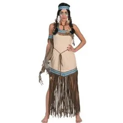 Jourdefete Déguisement Femme Indienne - Taille Au Choix