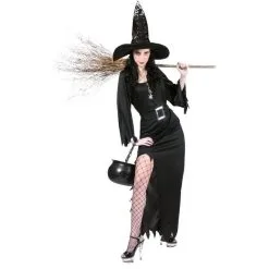 Jourdefete Déguisement Femme - Sorcière Sexy - Taille Au Choix