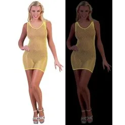 Jourdefete Robe Résille - Coloris Au Choix 8 Jourdefete Robe Résille - Coloris Au Choix -Déguisement Originaux Soldes 59338 geel