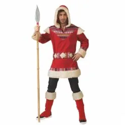 Jourdefete Déguisement Esquimau Homme - Taille Au Choix