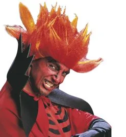 Jourdefete Perruque Diablo