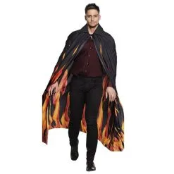 Jourdefete Cape Adulte "Inferno"