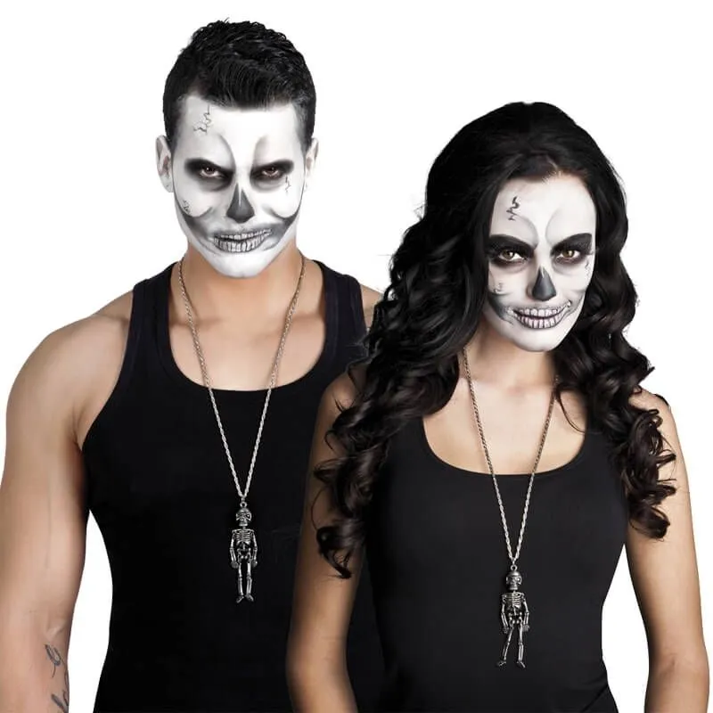 Jourdefete Collier Squelette 3 Jourdefete Collier Squelette – Image 3