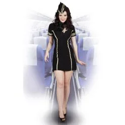 Jourdefete Déguisement D'hôtesse De L'air - Taille Au Choix 5 Jourdefete Déguisement D'hôtesse De L'air - Taille Au Choix -Déguisement Originaux Soldes 83582c