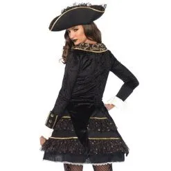 Jourdefete Déguisement Femme - Capitaine Des Pirates Luxe Avec Chapeau - Taille Au Choix 9 Jourdefete Déguisement Femme - Capitaine Des Pirates Luxe Avec Chapeau - Taille Au Choix -Déguisement Originaux Soldes 85549 d guisement femme capitaine des pirates luxe avec chapeau taille au choix 2