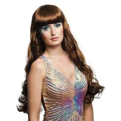 Jourdefete Perruque "Oceana" - Brun