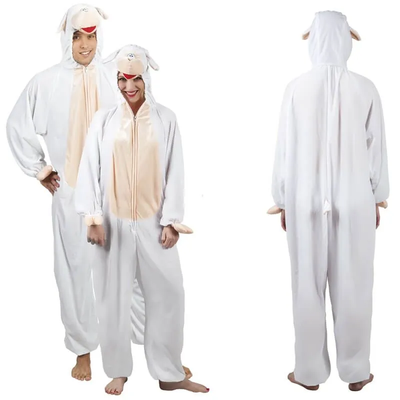 Jourdefete Costume En Peluche De Mouton - Taille Au Choix 2 Jourdefete Costume En Peluche De Mouton - Taille Au Choix – Image 2