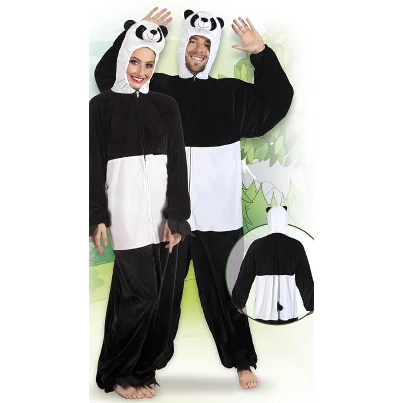 Jourdefete Costume En Peluche Panda - Taille Au Choix 1 Jourdefete Costume En Peluche Panda - Taille Au Choix