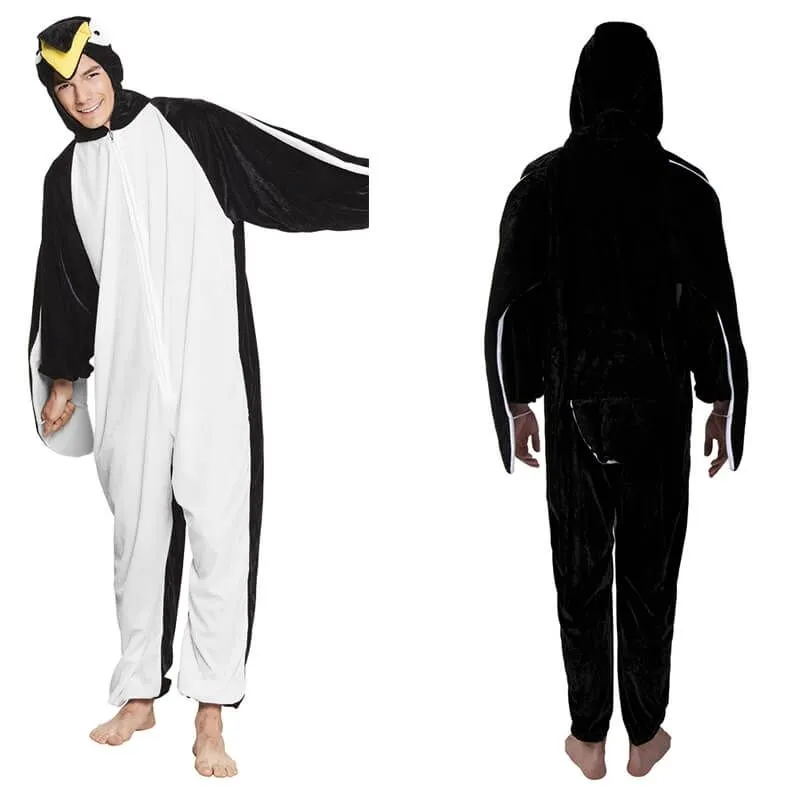 Jourdefete Costume En Peluche De Pingouin - Taille Au Choix 2 Jourdefete Costume En Peluche De Pingouin - Taille Au Choix – Image 2