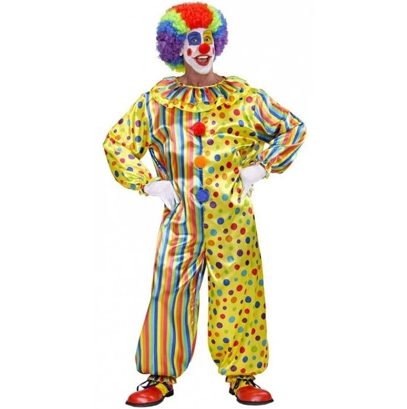 Jourdefete Déguisement Clown Farceur Adulte - Taille Au Choix 1 Jourdefete Déguisement Clown Farceur Adulte - Taille Au Choix