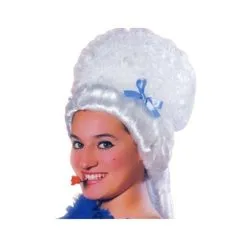 Jourdefete Perruque Femme Pompadour