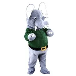 Jourdefete Mascotte Eléphant Pull Vert