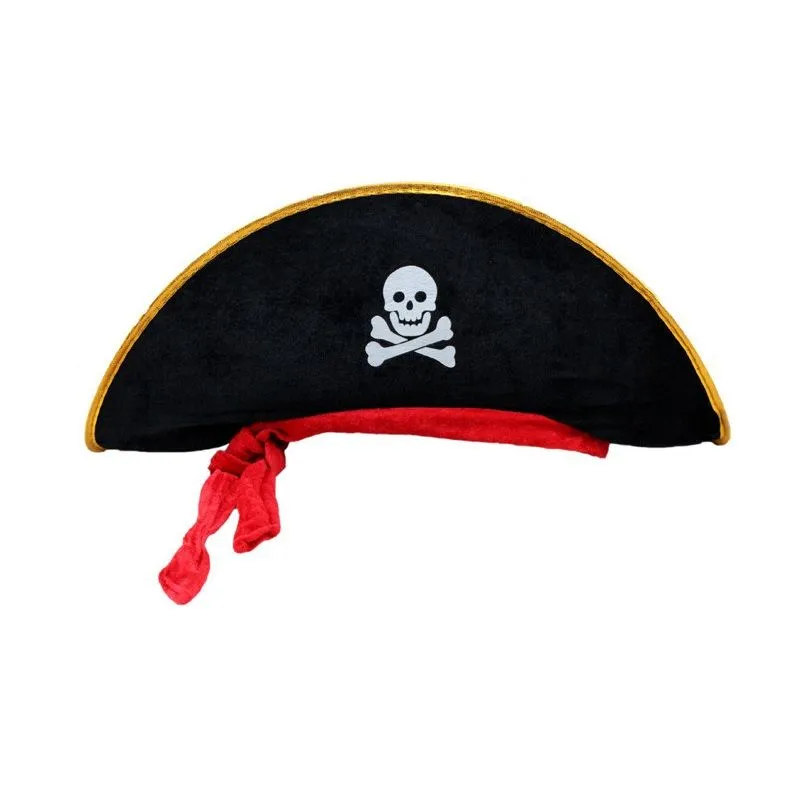 Jourdefete Chapeau De Pirate Velour 1 Jourdefete Chapeau De Pirate Velour