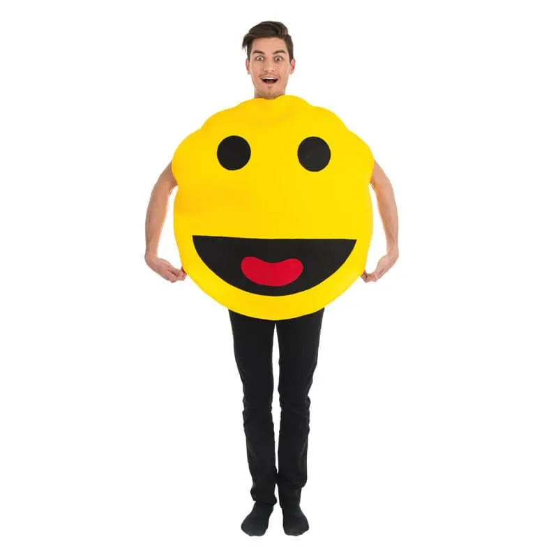 Jourdefete Costume Smiley Man - Emoji 1 Jourdefete Costume Smiley Man - Emoji