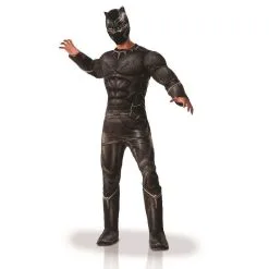 Jourdefete Costume Black Panther - Taille Adulte Unique