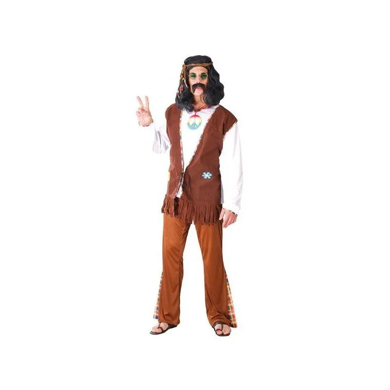 Jourdefete Costume Hippie Cool Homme - Taille Au Choix 1 Jourdefete Costume Hippie Cool Homme - Taille Au Choix