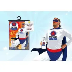 Jourdefete Costume "Captain Vodka" - Taille Unique