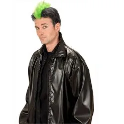 Jourdefete Crête Punk Fluo à Clipper -Déguisement Originaux Soldes crete punk fluo couleur
