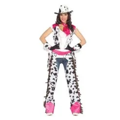 Jourdefete Déguisement Cow Girl - Taille Au Choix