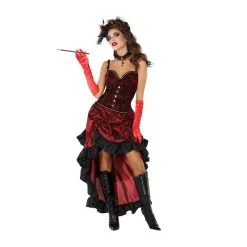 Jourdefete Déguisement De Femme - Robe De Cabaret - Charleston - Taille Au Choix