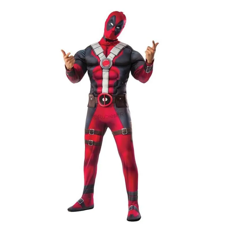 Jourdefete Déguisement De Luxe De Deadpool 2™ Pour Homme - Taille Au Choix 1 Jourdefete Déguisement De Luxe De Deadpool 2™ Pour Homme - Taille Au Choix