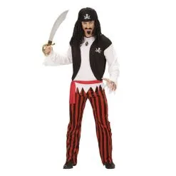 Jourdefete Déguisement De Pirate Pour Homme - Taille Au Choix