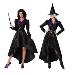 Jourdefete Déguisement De Sorcière Des Années 20 Pour Femme - Taille Au Choix