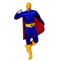 Jourdefete Déguisement D’homme Super Héros - Taille Au Choix