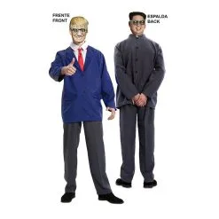 Jourdefete Déguisement Double Fun : Les Présidents - Taille Au Choix