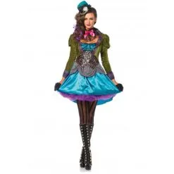 Jourdefete Déguisement Femme - Chapelière Folle - Taille Au Choix -Déguisement Originaux Soldes deguisement femme chapeliere folle taille s 3