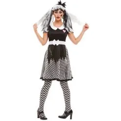 Jourdefete Déguisement Femme - Poupée Cassée - Taille Au Choix