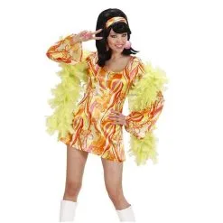 Jourdefete Déguisement Robe Chic 70's - Coloris Au Choix