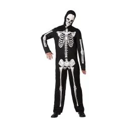Jourdefete Halloween Déguisement Squelette Homme - Taille Au Choix