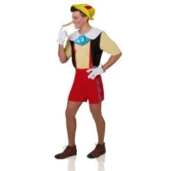 Jourdefete Déguisement Pour Adulte De Pinocchio - Taille Au Choix