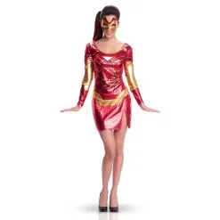 Jourdefete Costume D'Iron Man Femme "Pepper Potts" - Taille Au Choix