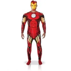 Jourdefete Costume Avengers Iron Man Adulte - Taille Au Choix