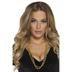 Jourdefete Set 2 Colliers De Perles Or