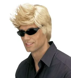 Jourdefete Perruque David Blond