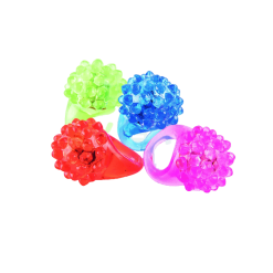 Jourdefete Bague Lumineuse - Mister Fluo - Couleur Aléatoire