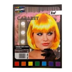 Jourdefete Perruque Cabaret Jaune Dreamiz