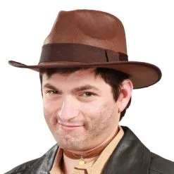 Jourdefete Chapeau D'Aventurier Indiana Homme